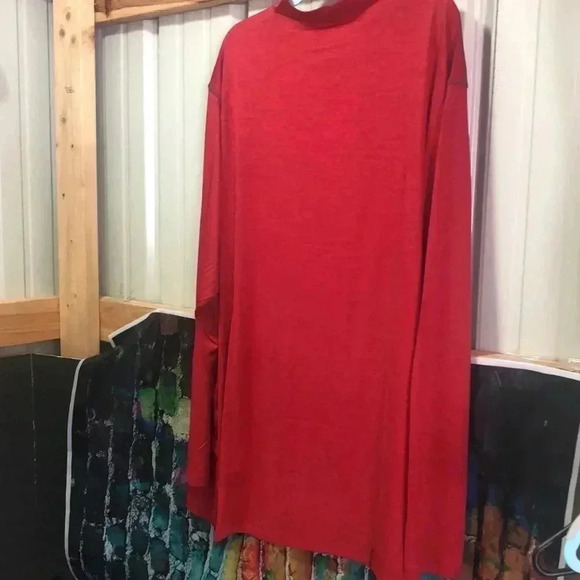 Core 365 big mens zip pull over 5XL classic red heathered - Picture 2 of 8